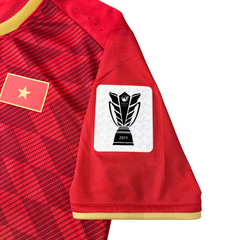 ÁO BÓNG ĐÁ VIỆT NAM 2019 SÂN NHÀ CHÍNH HÃNG PLAYER 038-923 - PHAN VĂN ĐỨC #20 + PATCH ASIAN CUP 2019 + CHỮ KÍ - KHÔNG TAG - 10/10