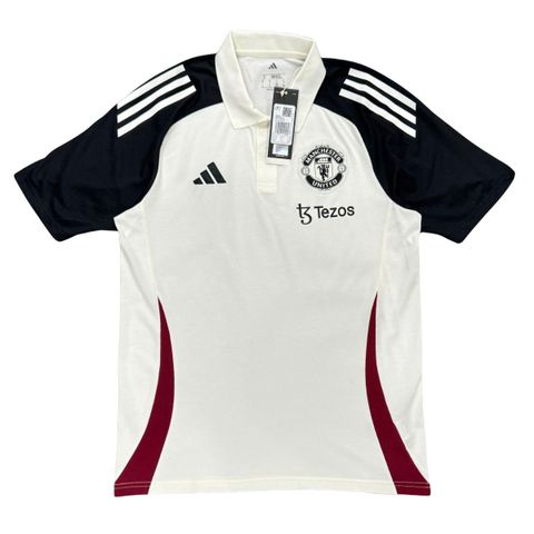 ÁO POLO MANCHESTER UNITED 2024/25 TIRO 24 CHÍNH HÃNG JE3732 SIZE S(UK)