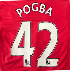 ÁO BÓNG ĐÁ MANCHESTER UNITED 2011/12 CHÍNH HÃNG BẢN FAN NAMESET POGBA 42 - 423932-623