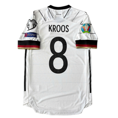 ÁO BÓNG ĐÁ ĐỨC 2020 SÂN NHÀ CHÍNH HÃNG PLAYER - PATCH EURO 2020 + KROOS #8 - EH6104