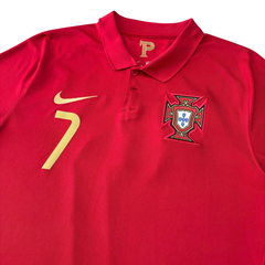 ÁO BÓNG ĐÁ BỒ ĐÀO NHA 2020/21 SÂN NHÀ CHÍNH HÃNG FAN + RONALDO #7 - CD0704-687