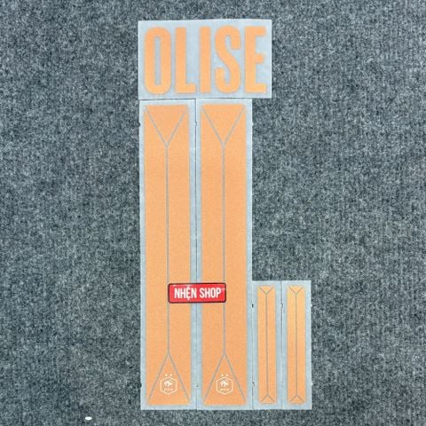 NAMESET OLISE 11 AUTHENTIC PHÁP WC2026 SÂN KHÁCH