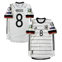 ÁO BÓNG ĐÁ ĐỨC 2020 SÂN NHÀ CHÍNH HÃNG PLAYER - PATCH EURO 2020 + KROOS #8 - EH6104