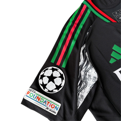 ÁO BÓNG ĐÁ ARSENAL 2024/25 SÂN KHÁCH CHÍNH HÃNG PLAYER + PATCH C1 & ØDEGAARD #8 - IT6147