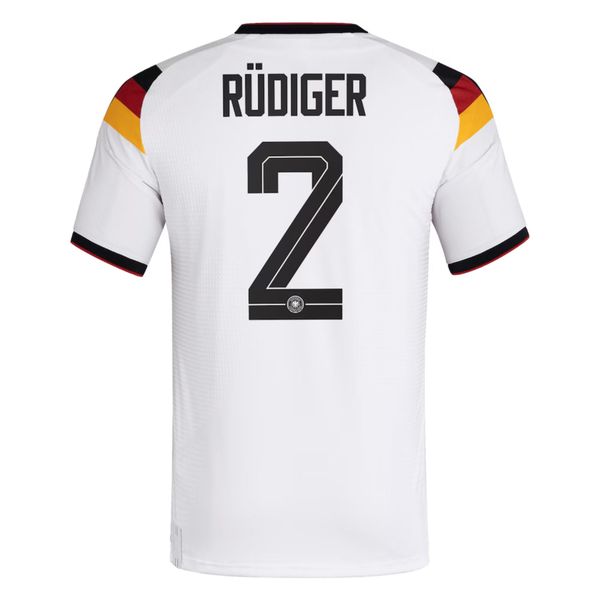 NAMESET RÜDIGER 2 AUTHENTIC ĐỨC SÂN NHÀ 2026 WORLD CUP