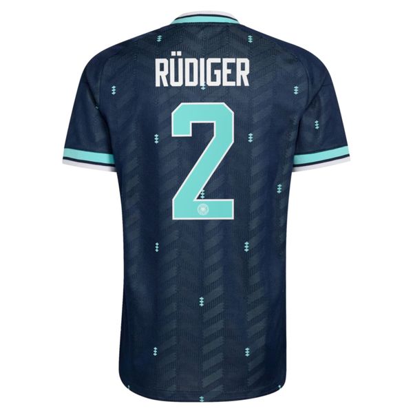 NAMESET RÜDIGER 2 AUTHENTIC ĐỨC SÂN KHÁCH 2026 WORLD CUP