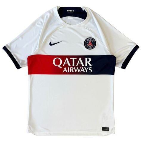 ÁO BÓNG ĐÁ PSG 2023/24 SÂN KHÁCH CHÍNH HÃNG FAN -- DX2693-101
