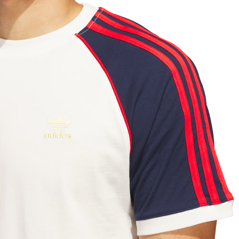 ÁO THUN 3 SỌC COLORBLOCK CHÍNH HÃNG - IY4865