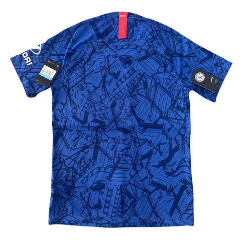 ÁO BÓNG ĐÁ CHELSEA 2019/20 CHÍNH HÃNG SÂN NHÀ BẢN PLAYER - AJ5255-495 - 9/10 - NEW TAG