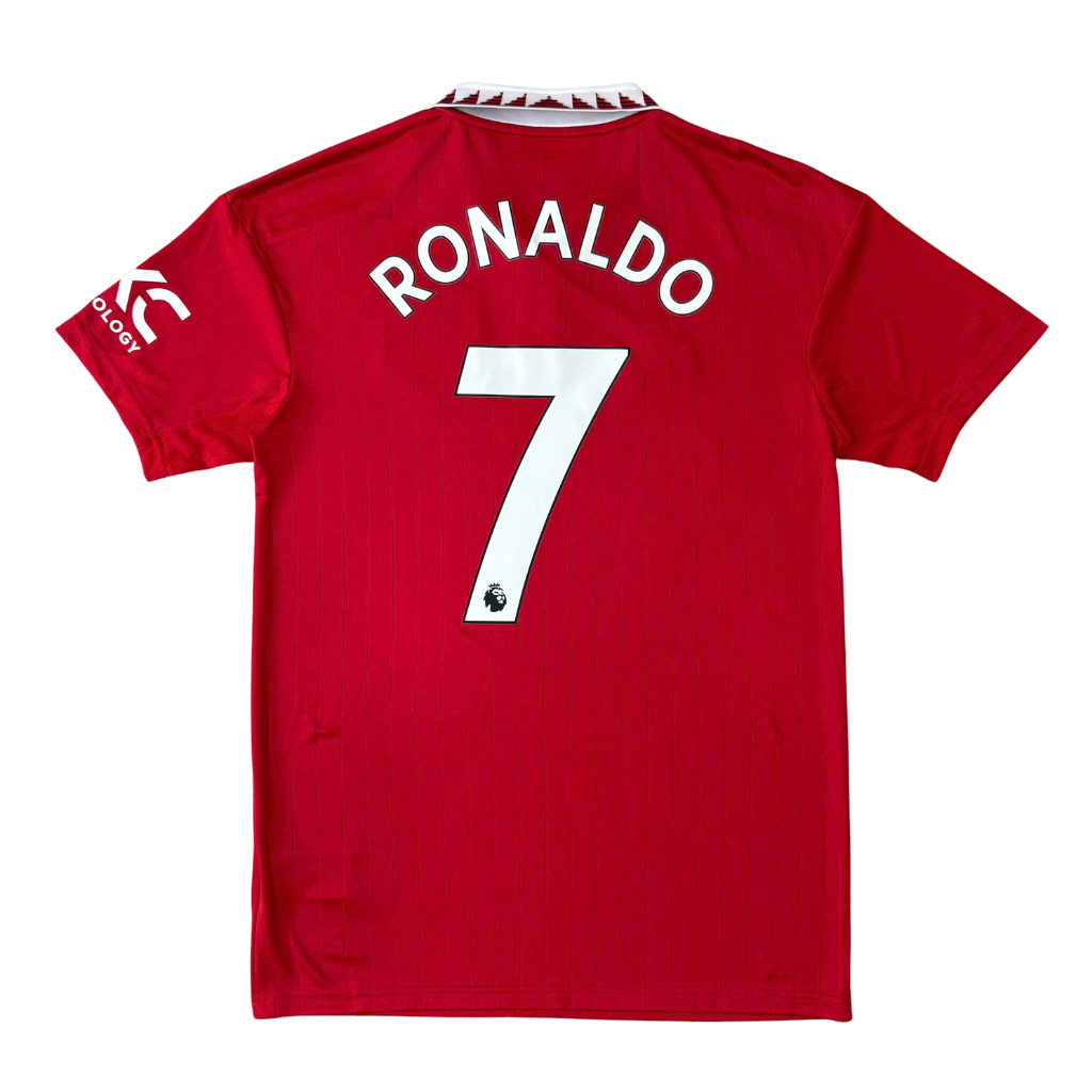 ÁO BÓNG ĐÁ MANCHESTER UNITED 2022/23 SÂN NHÀ CHÍNH HÃNG FAN + RONALDO #7 - H13881
