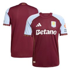 ÁO BÓNG ĐÁ ASTON VILLA 2025/26 CHÍNH HÃNG SÂN NHÀ PLAYER JN8032