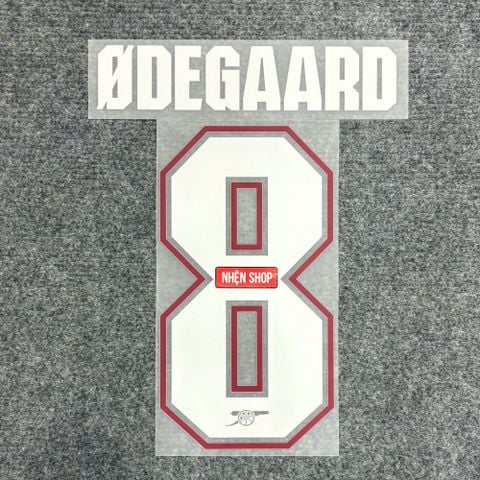 NAMESET ØDEGAARD 8 AUTHENTIC ARSENAL 2026/27 SÂN NHÀ CUP