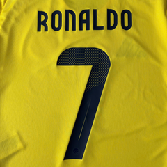 ÁO BÓNG ĐÁ AL NASSR 2025/26 SÂN NHÀ CHÍNH HÃNG FAN RONALDO #7 JN7982 - KHÔNG TAG - 10/10