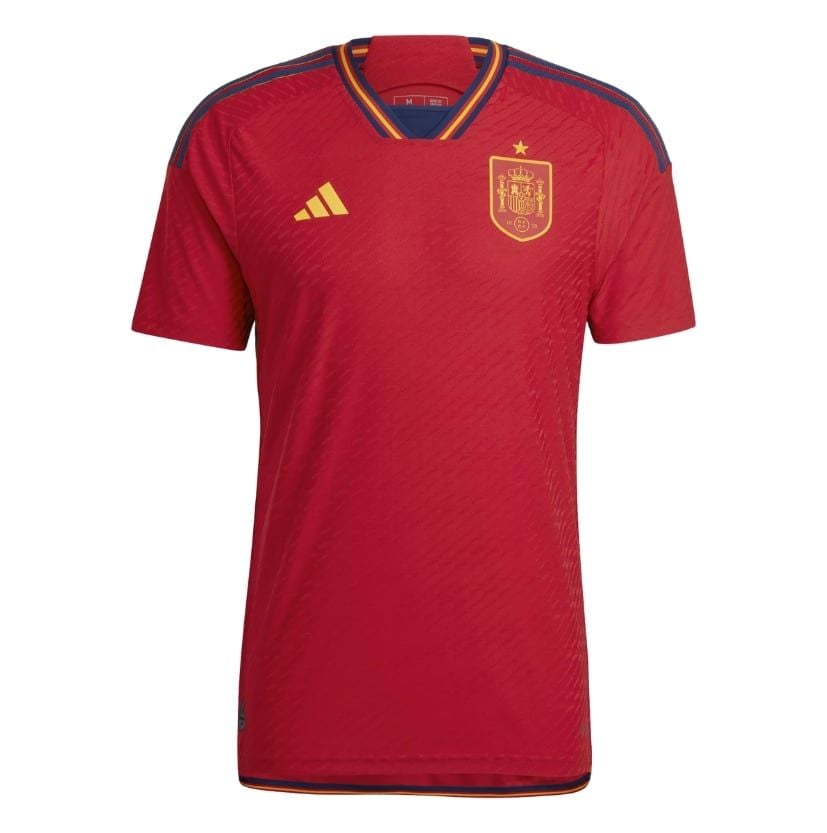 ÁO BÓNG ĐÁ TÂY BAN NHA 2022 SÂN NHÀ CHÍNH HÃNG BẢN PLAYER HE2021