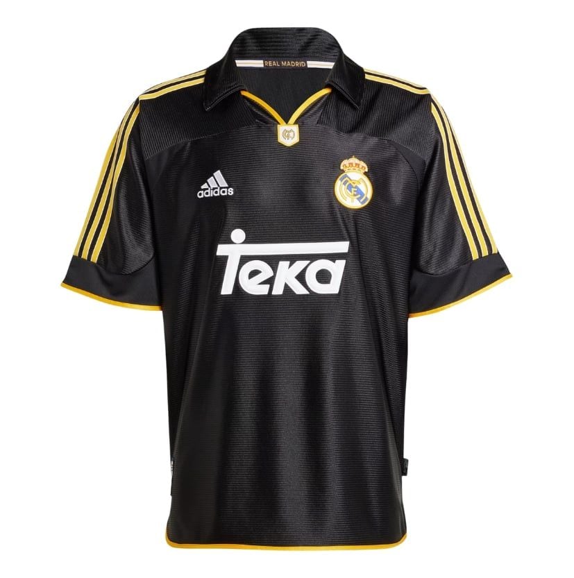 ÁO BÓNG ĐÁ REAL MADRID 1999/00 CHÍNH HÃNG SÂN KHÁCH RETRO - JW1992