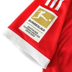 ÁO BÓNG ĐÁ BAYERN MUNICH 2025/26 SÂN NHÀ CHÍNH HÃNG PLAYER - PATCH VÔ ĐỊCH BUNDESLIGA + NAMESET OLISE - JJ2144