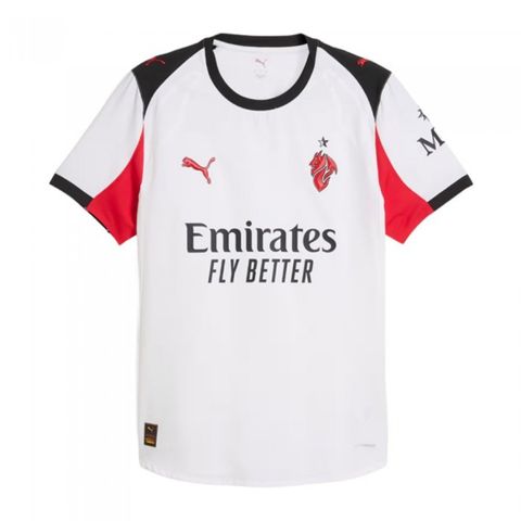 ÁO BÓNG ĐÁ AC MILAN 2025/26 CHÍNH HÃNG SÂN KHÁCH PLAYER 779970-02