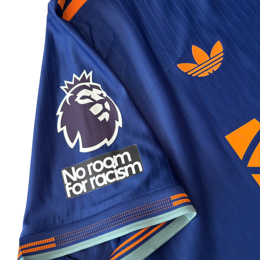 ÁO BÓNG ĐÁ NEWCASTLE UNITED 2025/26 THỨ BA CHÍNH HÃNG PLAYER TONALI 8 KHÔNG TAG JI7388