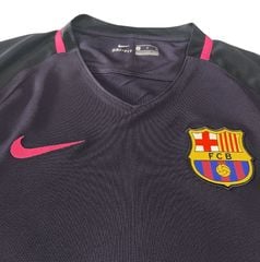 ÁO BÓNG ĐÁ BARCELONA SÂN KHÁCH 2016/17 CHÍNH HÃNG FAN - 776844-525 (KHÔNG TAG)