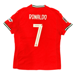ÁO BÓNG ĐÁ TUYỂN BỒ ĐÀO NHA 2025 CHÍNH HÃNG SÂN NHÀ BẢN PLAYER NAMESET RONALDO 7 - 780766-01
