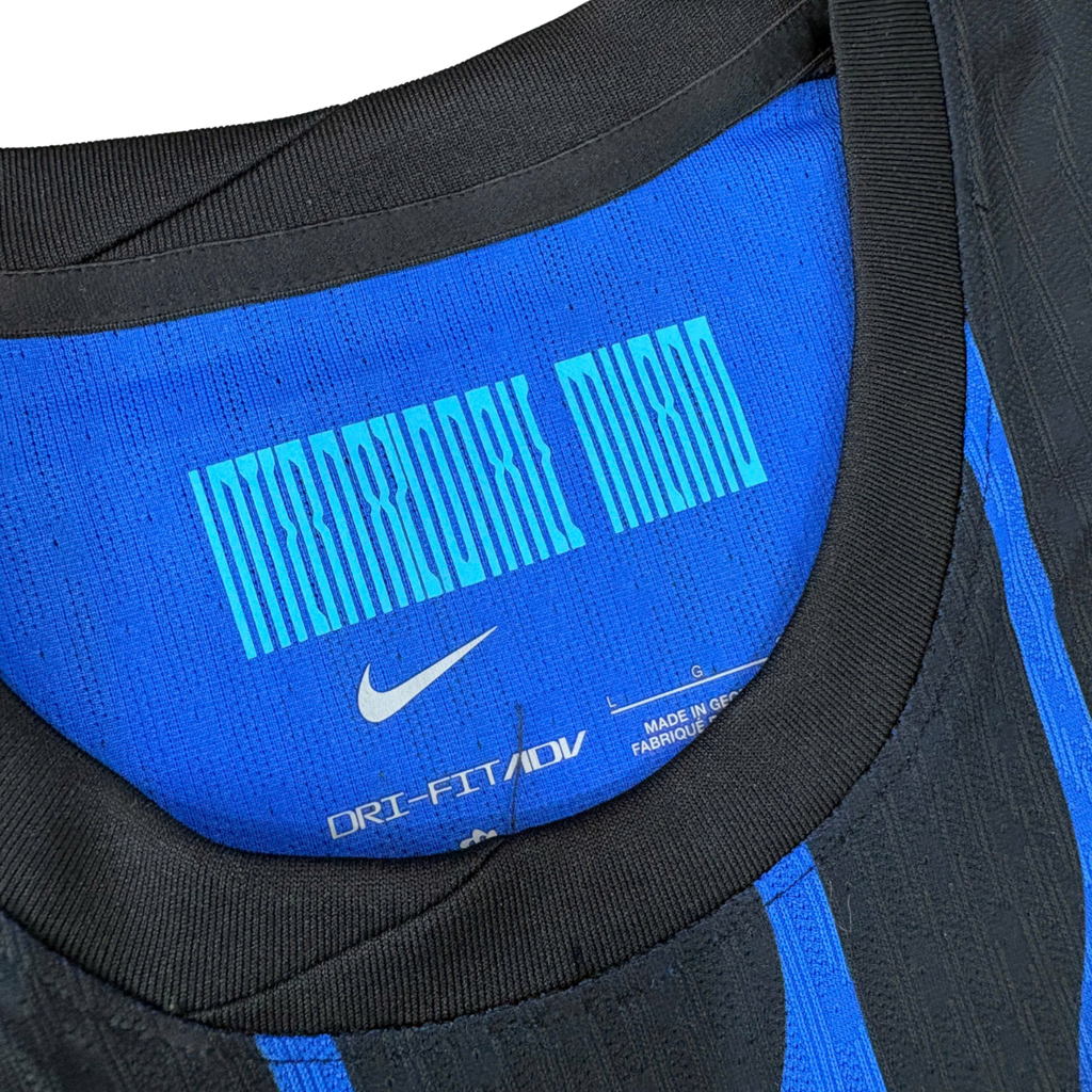 ÁO BÓNG ĐÁ INTER MILAN 2025/26 SÂN NHÀ CHÍNH HÃNG PLAYER KHÔNG TAG HJ4545-439