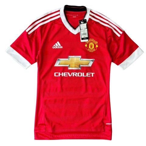 ÁO BÓNG ĐÁ MANCHESTER UNITED 2015/16 CHÍNH HÃNG SÂN NHÀ PLAYER - AC1415