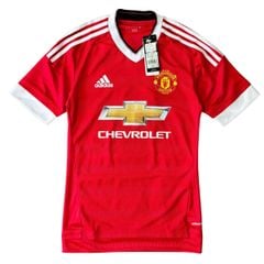 ÁO BÓNG ĐÁ MANCHESTER UNITED 2015/16 CHÍNH HÃNG SÂN NHÀ PLAYER - AC1415