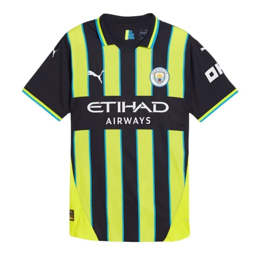 ÁO BÓNG ĐÁ MANCHESTER CITY 2024/25 CHÍNH HÃNG SÂN KHÁCH BẢN PLAYER - 775085 02
