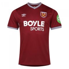 ÁO BÓNG ĐÁ WEST HAM UNITED 2025/26 CHÍNH HÃNG SÂN NHÀ FAN TM12490-060