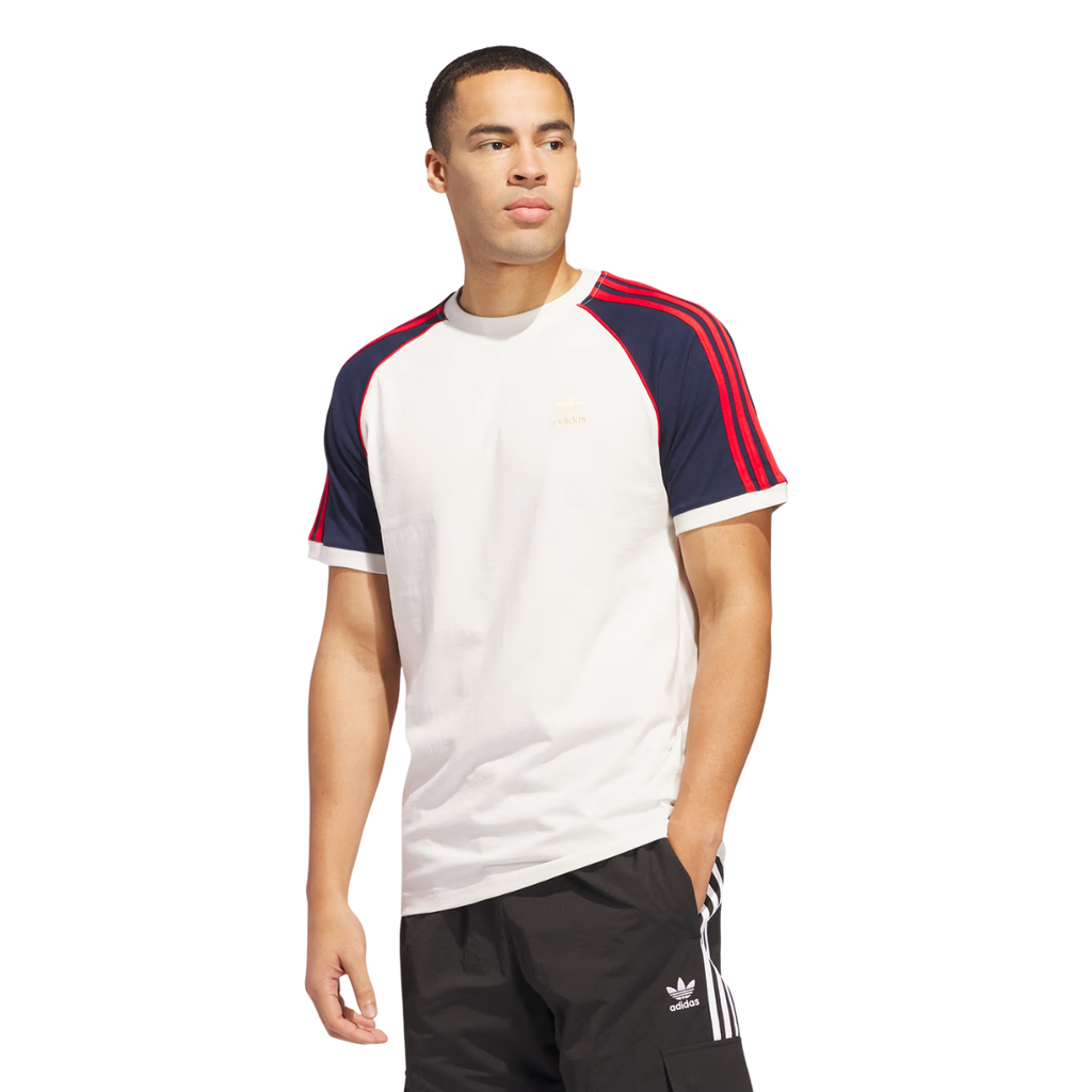 ÁO THUN 3 SỌC COLORBLOCK CHÍNH HÃNG - IY4865