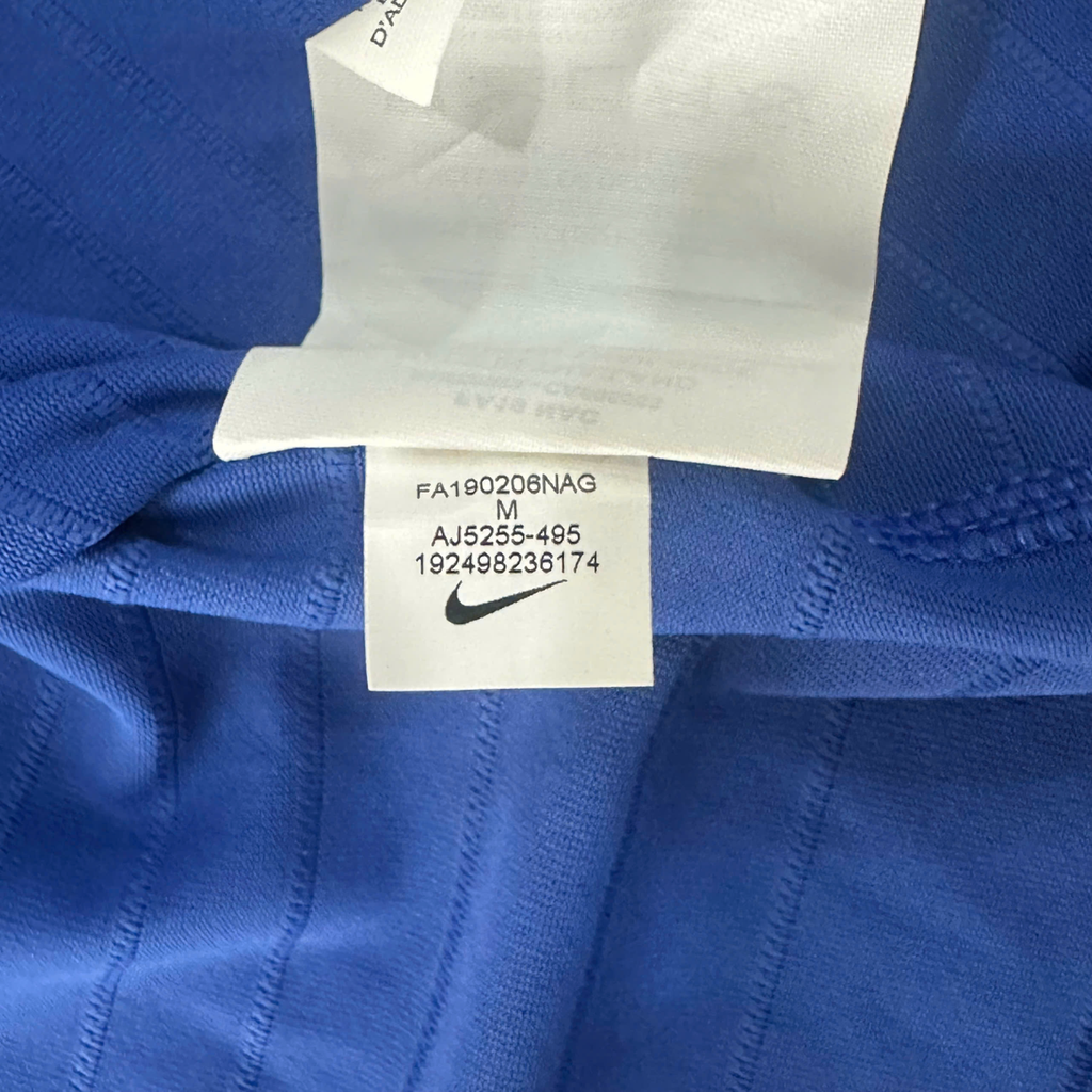 ÁO BÓNG ĐÁ CHELSEA 2019/20 CHÍNH HÃNG SÂN NHÀ BẢN PLAYER - AJ5255-495 - 9/10 - NEW TAG