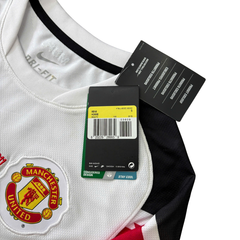 ÁO BÓNG ĐÁ MANCHESTER UNITED 2011/12 SÂN KHÁCH CHÍNH HÃNG FAN + PATCH C1, DETAIL FINAL + BERBATOV #9 - 382470-105