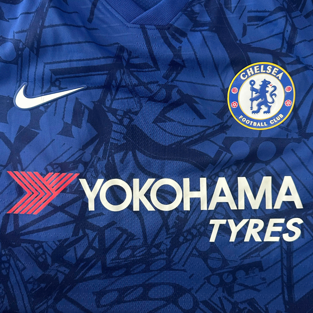 ÁO BÓNG ĐÁ CHELSEA 2019/20 CHÍNH HÃNG SÂN NHÀ BẢN PLAYER - AJ5255-495 - 9/10 - NEW TAG