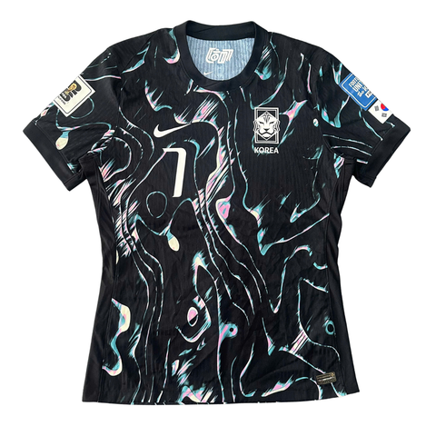 ÁO BÓNG ĐÁ TUYỂN HÀN QUỐC 2025 CHÍNH HÃNG SÂN KHÁCH BẢN PLAYER ISSUE NAMESET HEUNGMIN 7 - FJ1191-010