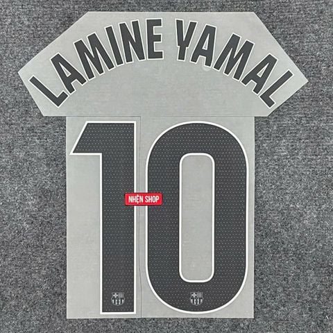 NAMESET LAMINE YAMAL 10 AUTHENTIC BARCELONA 2025/26 SÂN KHÁCH 2025/26 LALIGA
