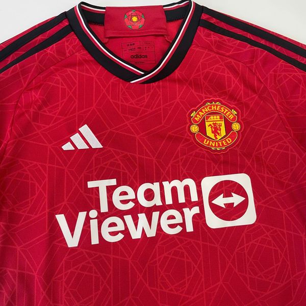 ÁO BÓNG ĐÁ MANCHESTER UNITED SÂN NHÀ 2023/24 NAMESET MAINOO - 37 CHÍNH HÃNG FAN - IP1726 (KHÔNG TAG)