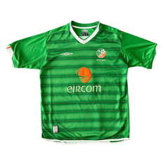 ÁO BÓNG ĐÁ IRELAND 2003/04 CHÍNH HÃNG SÂN NHÀ BẢN FAN - SIZE M - 8/10