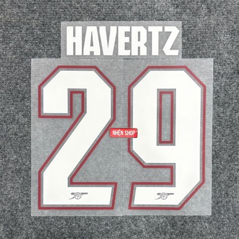 NAMESET HAVERTZ 29 AUTHENTIC ARSENAL 2026/27 SÂN NHÀ CUP
