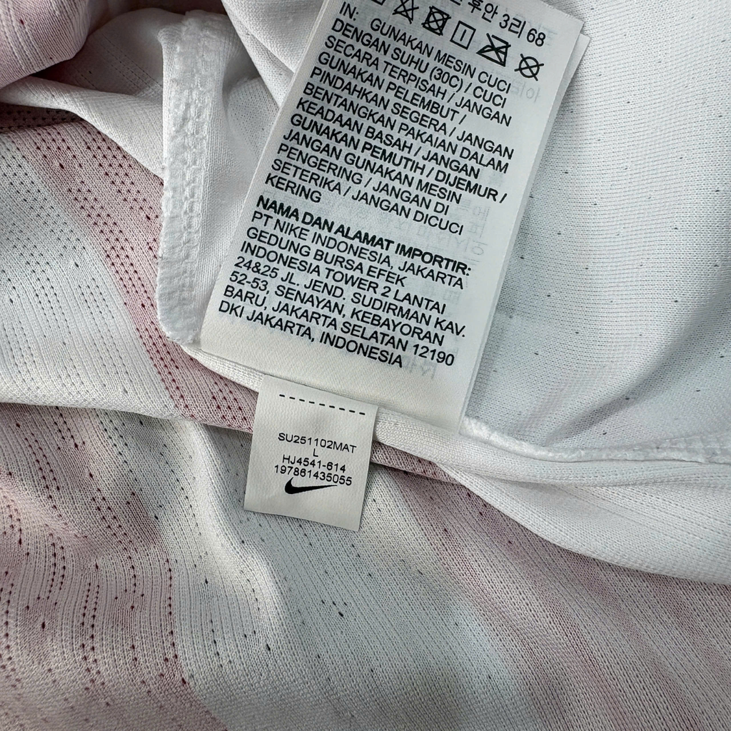 ÁO BÓNG ĐÁ ATLETICO MADRID 2025/26 SÂN NHÀ CHÍNH HÃNG PLAYER HJ4541-614 KHÔNG TAG - 10/10