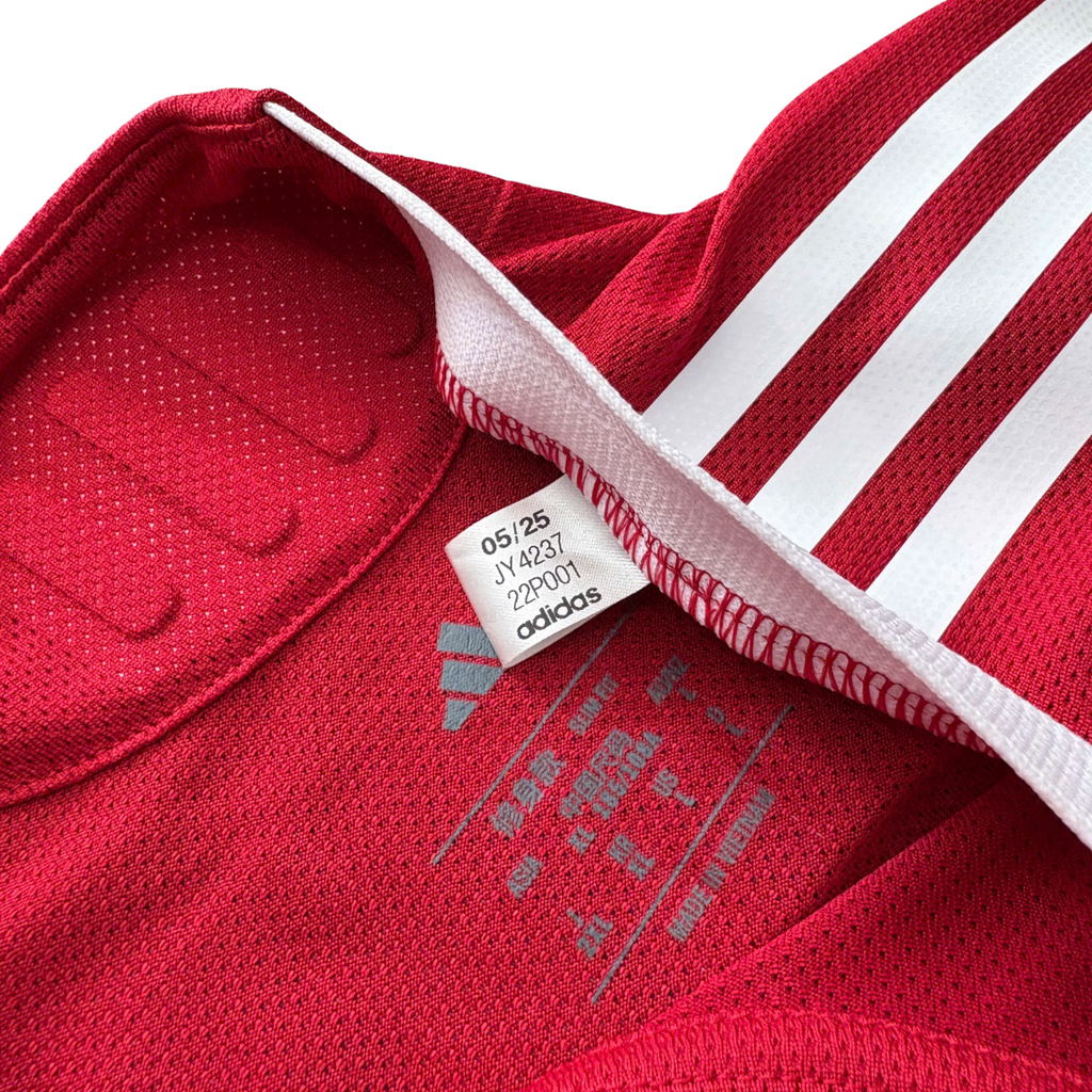 ÁO BÓNG ĐÁ LIVERPOOL 2025/26 SÂN NHÀ CHÍNH HÃNG PLAYER WIRTZ #7 PHÔNG EPL + PATCH JY4237 - KHÔNG TAG - 10/10