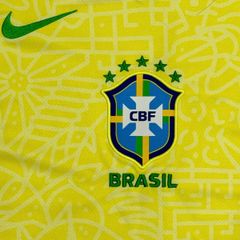 ÁO BÓNG ĐÁ BRAZIL 2024/25 CHÍNH HÃNG SÂN NHÀ FAN FJ4284-706