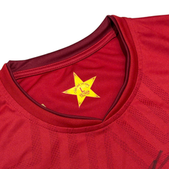 ÁO BÓNG ĐÁ VIỆT NAM 2021 SÂN NHÀ CHÍNH HÃNG PLAYER + PATCH VÒNG LOẠI WORLD CUP 2022 + CHỮ KÍ CẦU THỦ