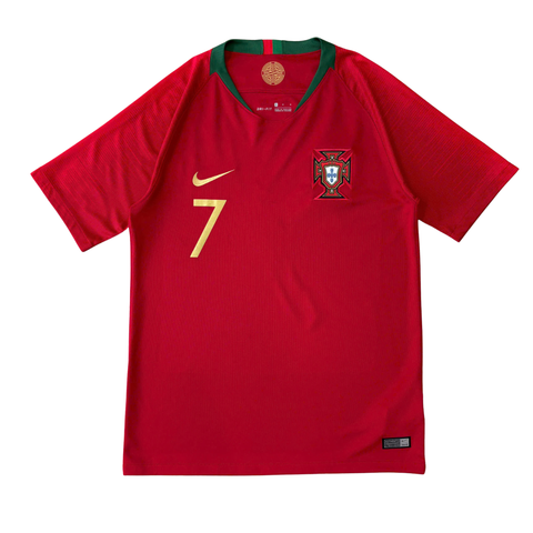 ÁO BÓNG ĐÁ BỒ ĐÀO NHA 2018 SÂN NHÀ CHÍNH HÃNG FAN -- 893877-687