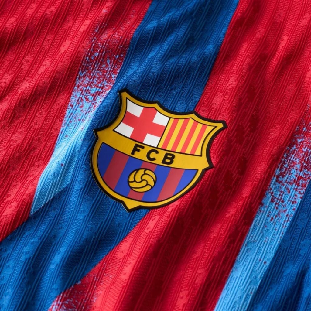 ÁO BÓNG ĐÁ BARCELONA 2025/26 CHÍNH HÃNG THỨ TƯ BẢN PLAYER - FZ1311-432