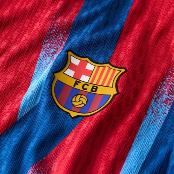 ÁO BÓNG ĐÁ BARCELONA 2025/26 CHÍNH HÃNG THỨ TƯ BẢN PLAYER - FZ1311-432
