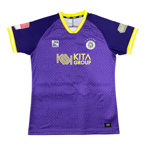ÁO BÓNG ĐÁ HÀ NỘI FC 2023/24 CHÍNH HÃNG SÂN NHÀ BẢN PLAYER NAMESET LE TALLEC 6 - MATCH WORN