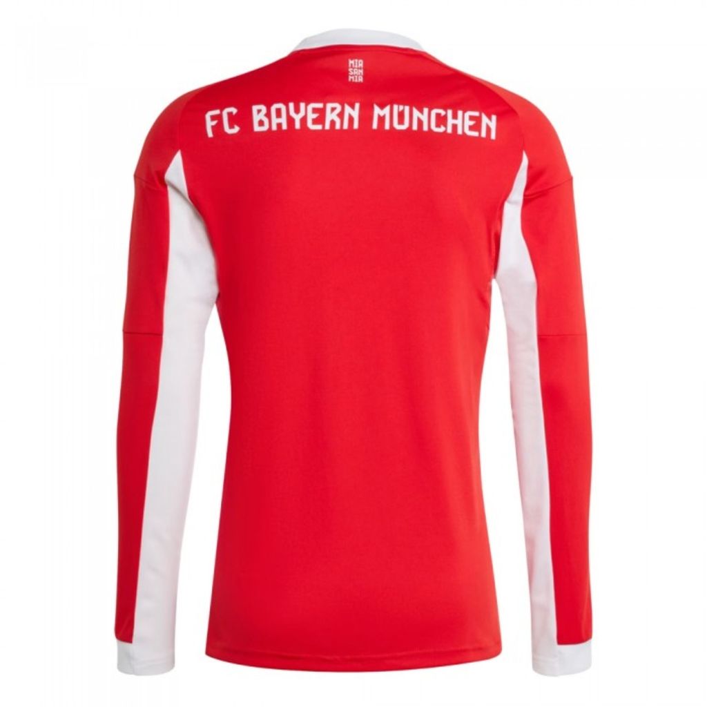 ÁO BÓNG ĐÁ BAYERN MUNICH 2025/26 CHÍNH HÃNG SÂN NHÀ TAY DÀI FAN JP3689