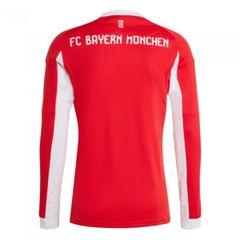 ÁO BÓNG ĐÁ BAYERN MUNICH 2025/26 CHÍNH HÃNG SÂN NHÀ TAY DÀI FAN JP3689