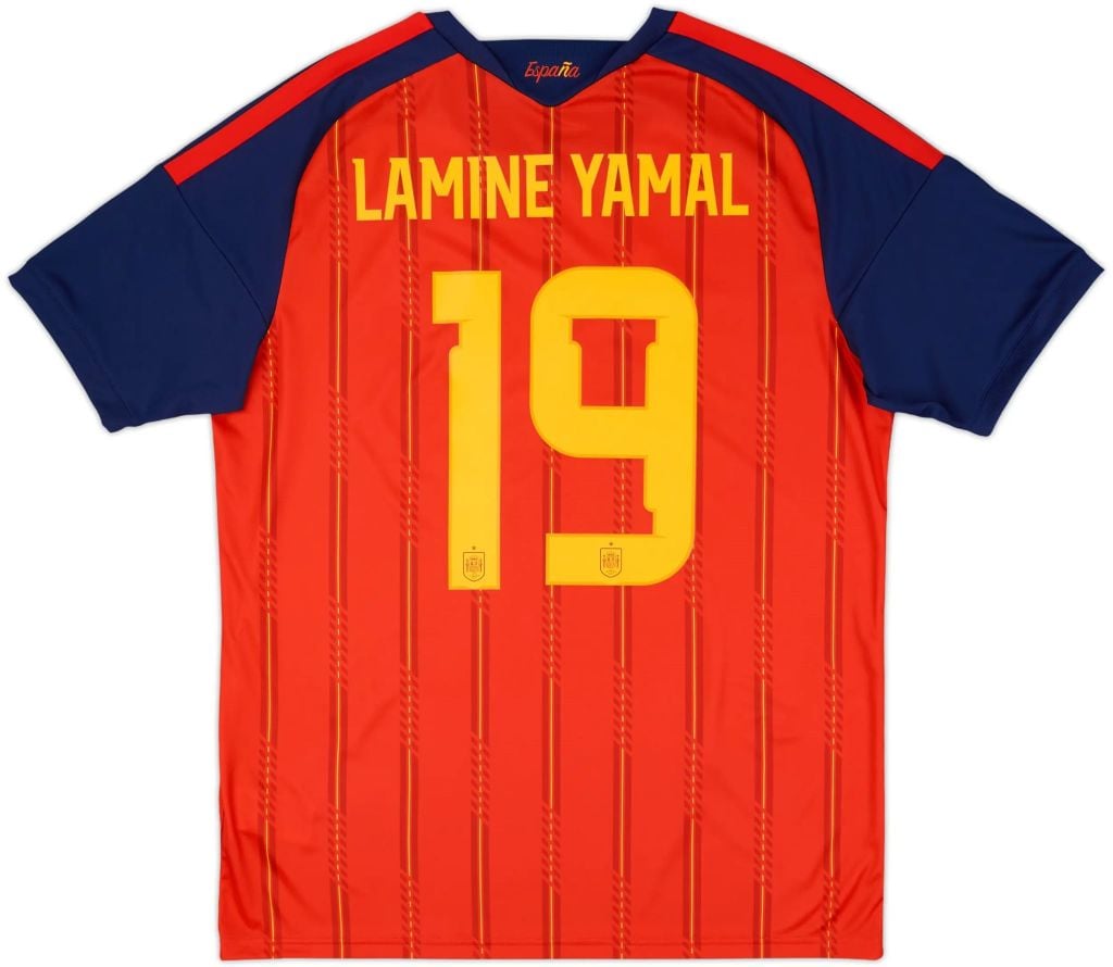 NAMESET LAMINE YAMAL 19 AUTHENTIC TÂY BAN NHA SÂN NHÀ 2026 WORLD CUP