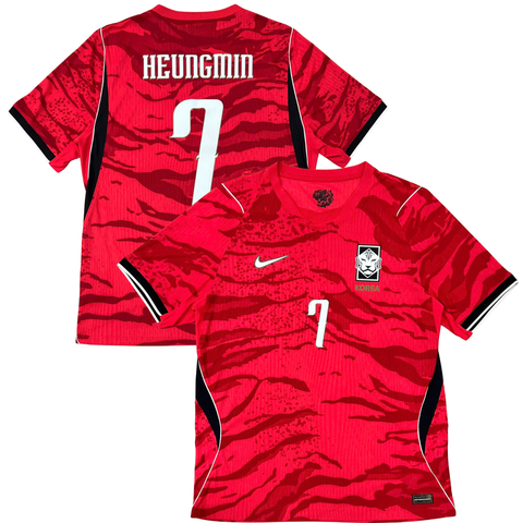 ÁO BÓNG ĐÁ ĐỘI TUYỂN HÀN QUỐC WC2026 SÂN NHÀ BẢN PLAYER CHÍNH HÃNG - NAMESET HEUNGMIN #7 - IB5175-679